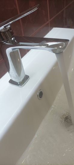 Установка смесителя (на готовые коммуникации)