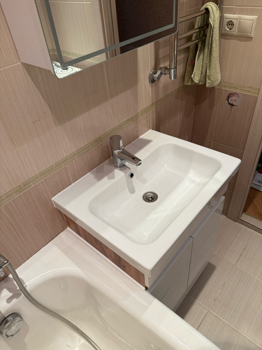 Демонтаж раковины Демонтаж смесителя