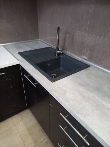 Установка и подключение врезной мойки