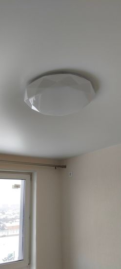 Монтаж и подключение настенно-потолочного светильника