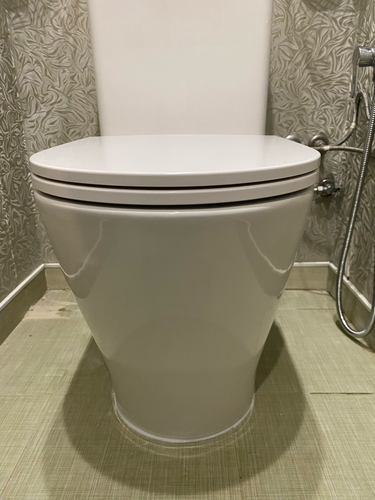 Установка напольного унитаза