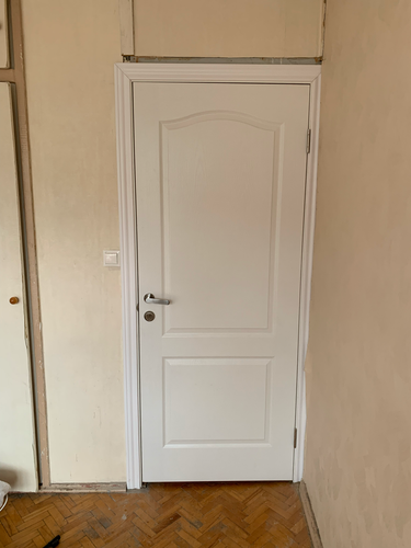 Установка межкомнатной одностворчатой двери (1 шт)