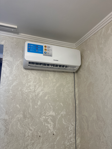 Установка сплит системы 7-9 kBTU (одноэтапный монтаж)