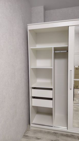 Сборка двухдверного шкафа-купе