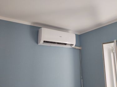Установка сплит системы 7-9 kBTU (одноэтапный монтаж)