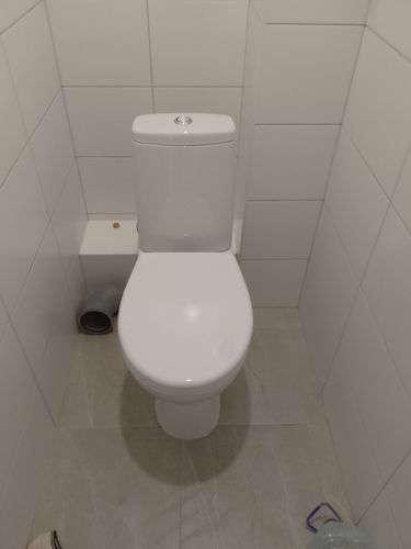 Установка напольного унитаза