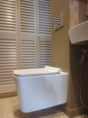 Установка подвесного унитаза (на готовую инсталляцию)