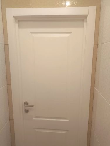 Установка дверного наличника