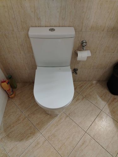 Установка напольного унитаза