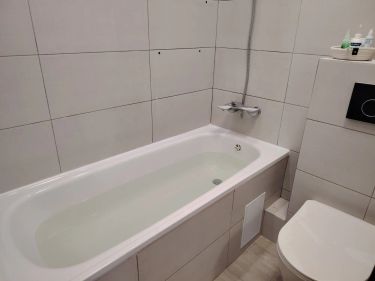 Установка акриловой/стальной ванны