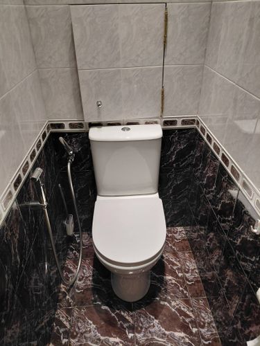 Установка напольного унитаза