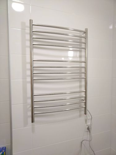 Монтаж электрического полотенцесушителя