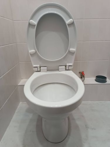 Установка напольного унитаза