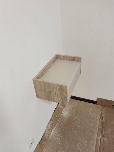 Установка люстры в сборке