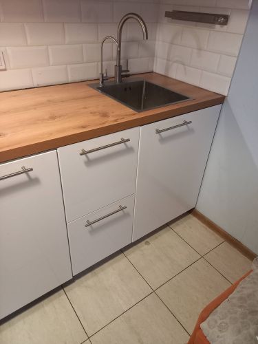 Установка и подключение встраиваемого электрического духового шкафа Прямой распил фальшпанели/фасада/полки Услуга покупки материалов