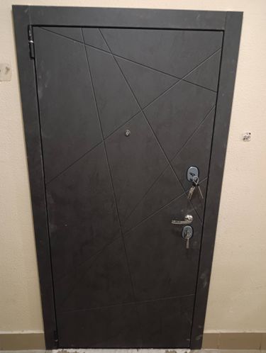 Установка входной двери весом до 95 кг