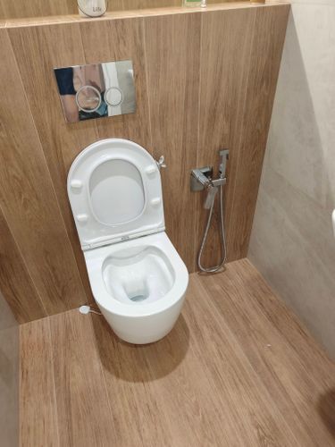 Установка подвесного унитаза (на готовую инсталляцию)