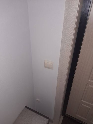 Установка люстры в сборке