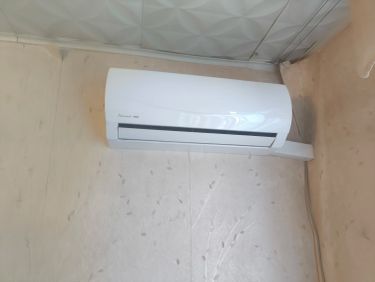 Установка сплит системы 7-9 kBTU (одноэтапный монтаж)