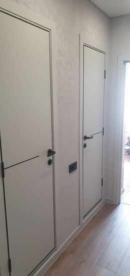 Установка межкомнатной одностворчатой двери (2 и более)