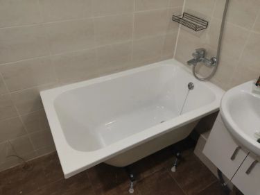 Установка акриловой/стальной ванны