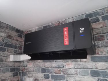 Установка сплит системы 7-9 kBTU (одноэтапный монтаж)