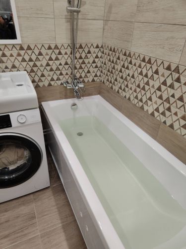 Установка акриловой/стальной ванны