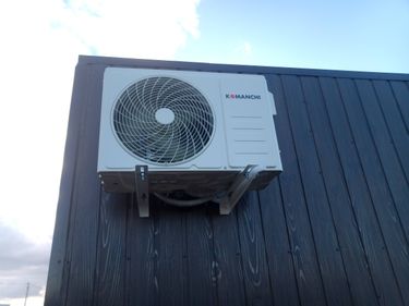 Установка сплит системы 7-9 kBTU (одноэтапный монтаж)