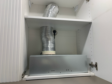 Установка и подключение вытяжки