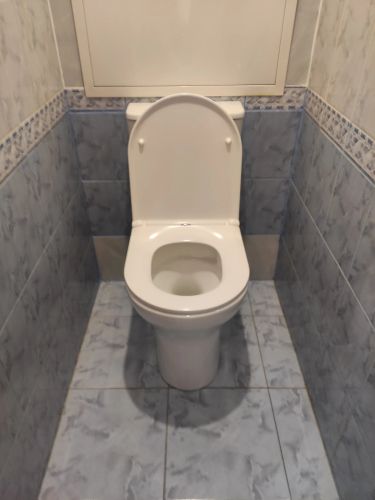 Установка напольного унитаза