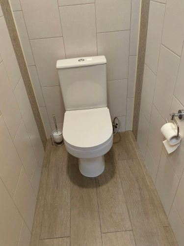 Установка напольного унитаза