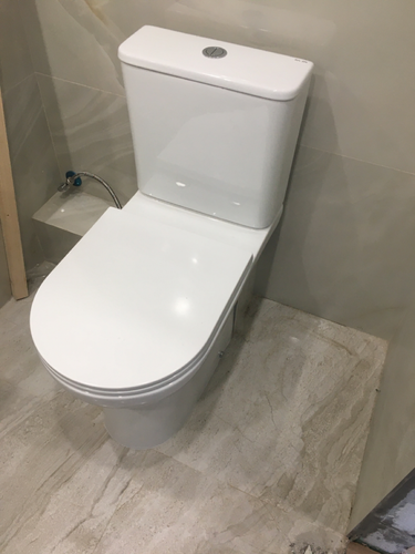 Установка напольного унитаза