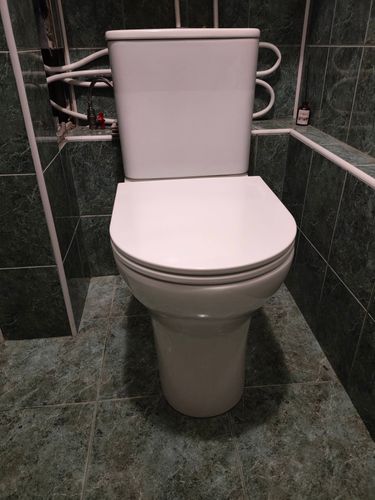 Установка напольного унитаза