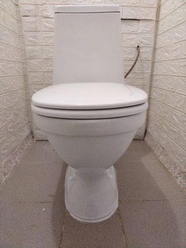 Установка напольного унитаза