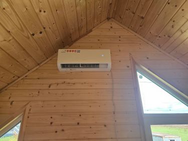 Установка сплит системы 7-9 kBTU (одноэтапный монтаж)