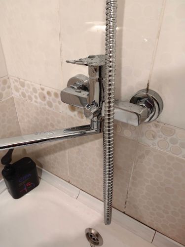 Установка отдельностоящей стиральной машины с подключением