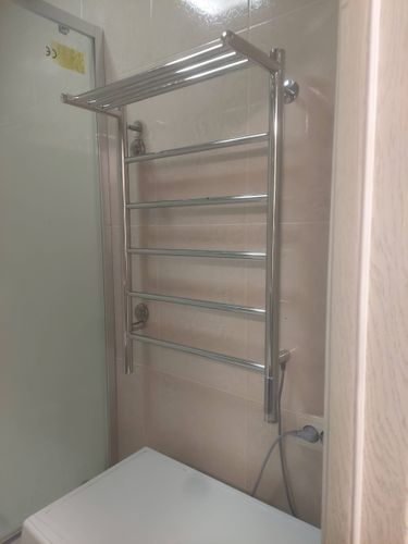 Монтаж электрического полотенцесушителя