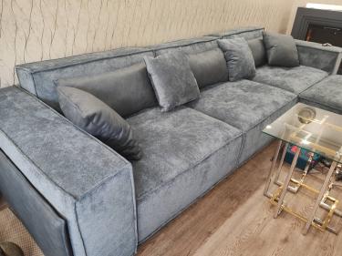 Сборка прямого дивана