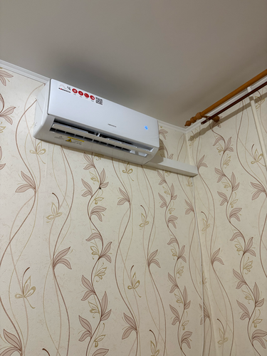 Установка сплит системы 7-9 kBTU (одноэтапный монтаж)