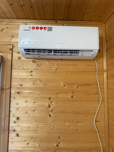 Установка сплит системы 7-9 kBTU (одноэтапный монтаж)