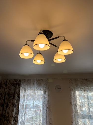 Монтаж и подключение настенно-потолочного светильника