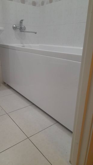 Установка акриловой/стальной ванны