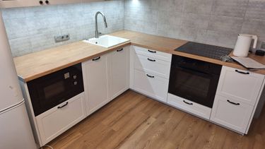 Установка столешницы ДСП Установка и подключение измельчителя пищевых отходов Демонтаж столешницы из ДСП без сохранения