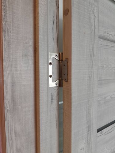 Установка межкомнатной двухстворчатой двери