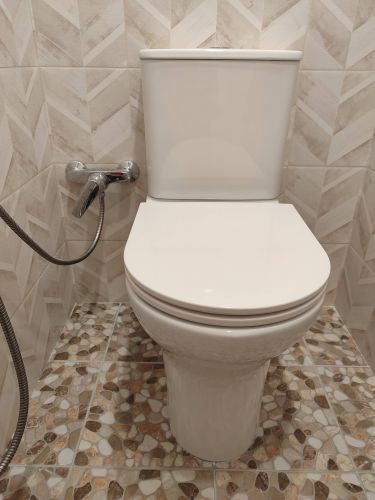 Установка напольного унитаза