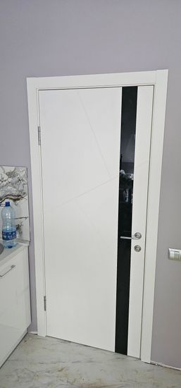 Установка межкомнатной одностворчатой двери (1 шт)