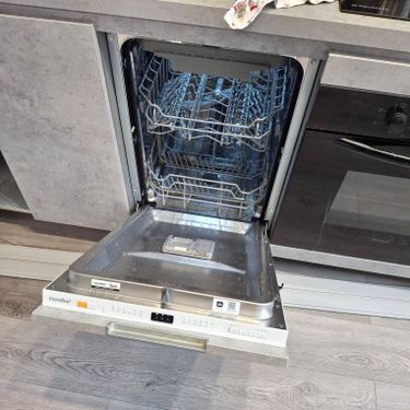 Установка посудомоечной машины с подключением