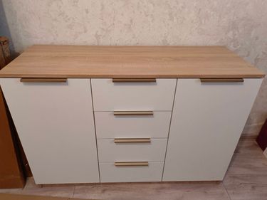 Сборка комода с 4 и менее ящиками