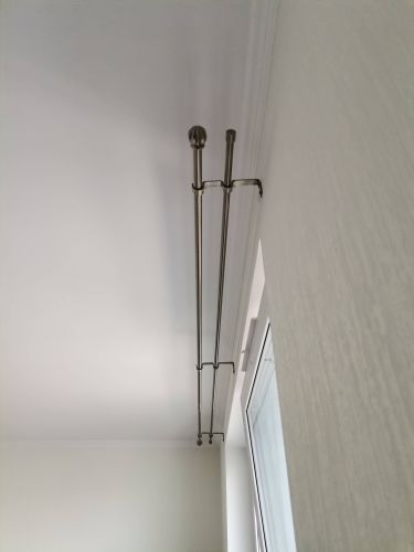 Установка декоративного карниза (одно, двух, трехрядный) длиной до 2,5  метров