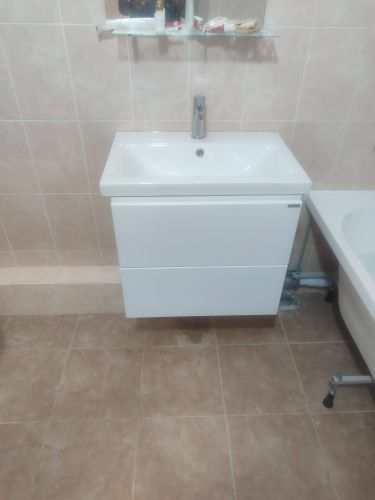 Установка напольного унитаза